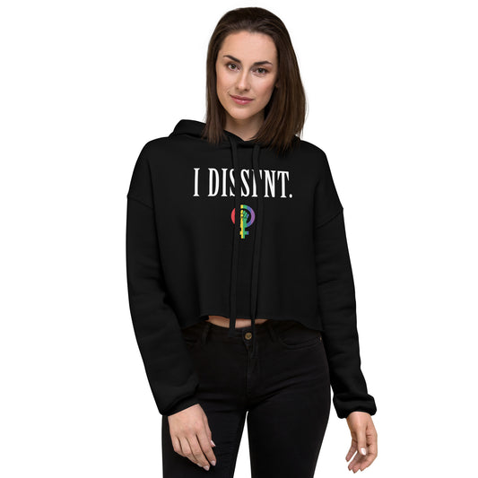 I Dissent. Croped Hoodie- Pride Edition!