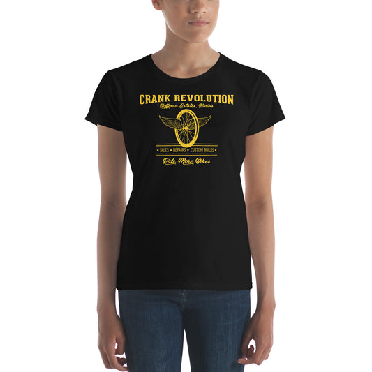 Crank Revolution Limited Edition Women's Fitted Tee