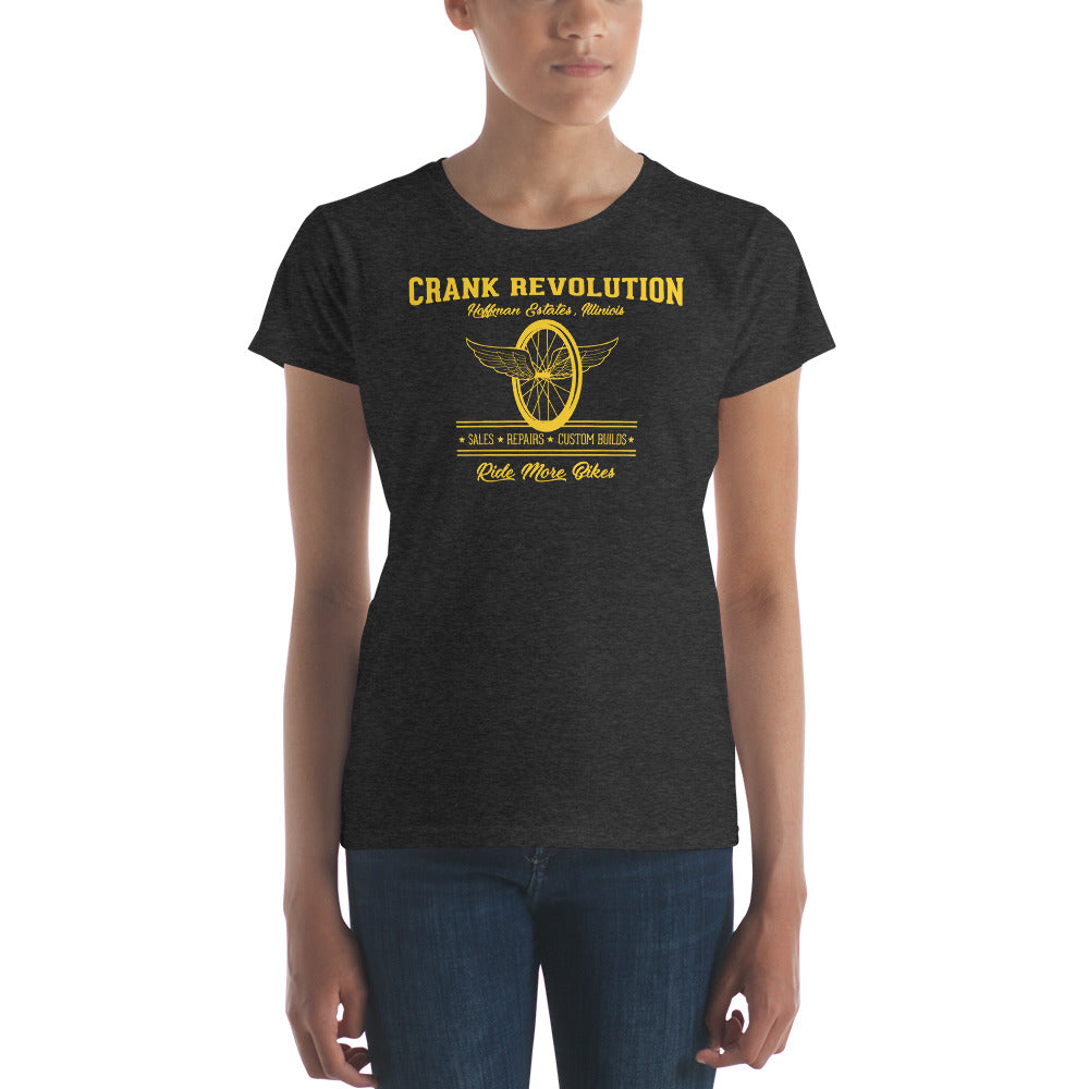Crank Revolution Limited Edition Women's Fitted Tee