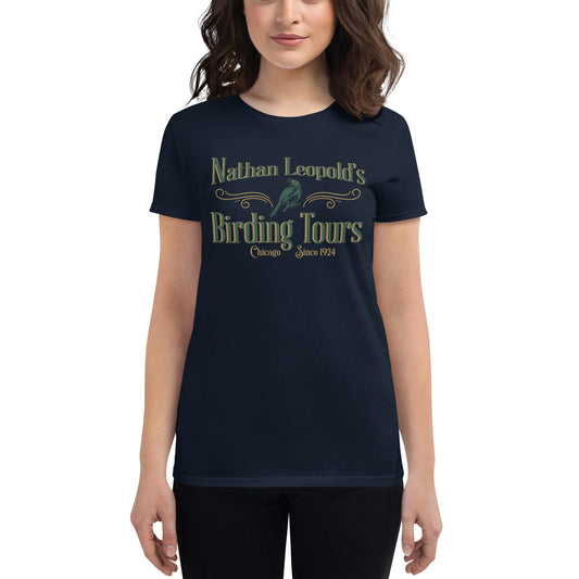 Nathan Leopold's Birding Tours Women's Fitted Tee