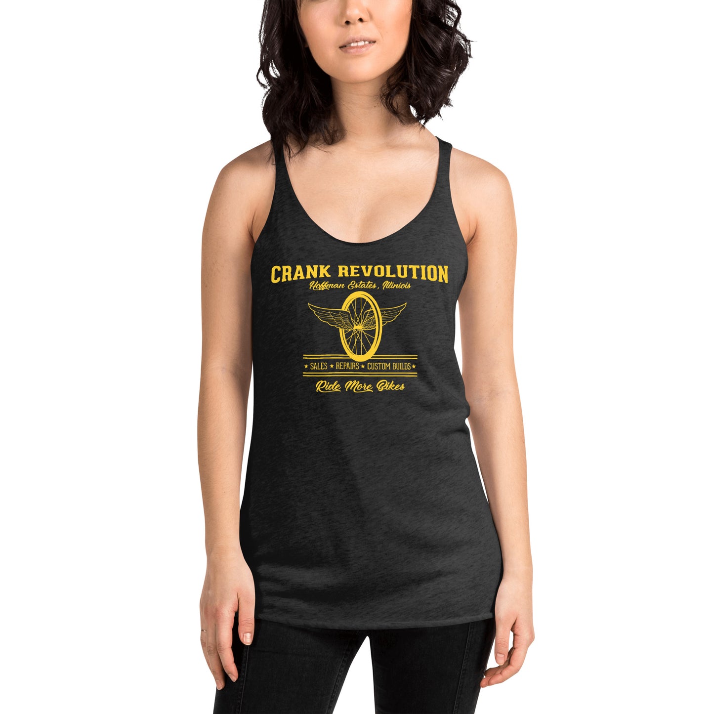 Crank Revolution Limited Edition Women's Racerback Tank