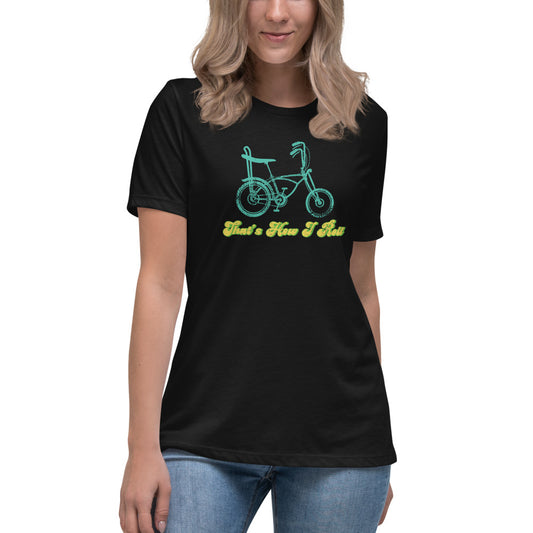 That's How I Roll Women's Retro Cycling Graphic Tee