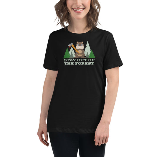 Stay Out of the Forest! Women's Graphic Tee