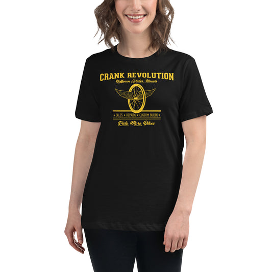 Crank Revolution Limited Edition Women's Relaxed Fit Tee