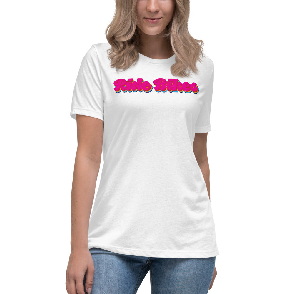 Retro Ride Bikes Women's T-Shirt