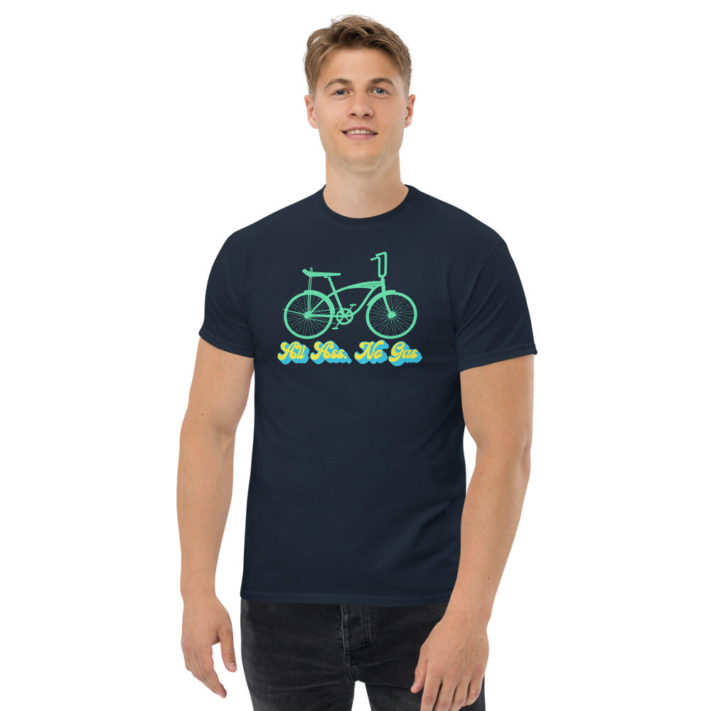 All Ass, No Gas Cycling Men's Tee