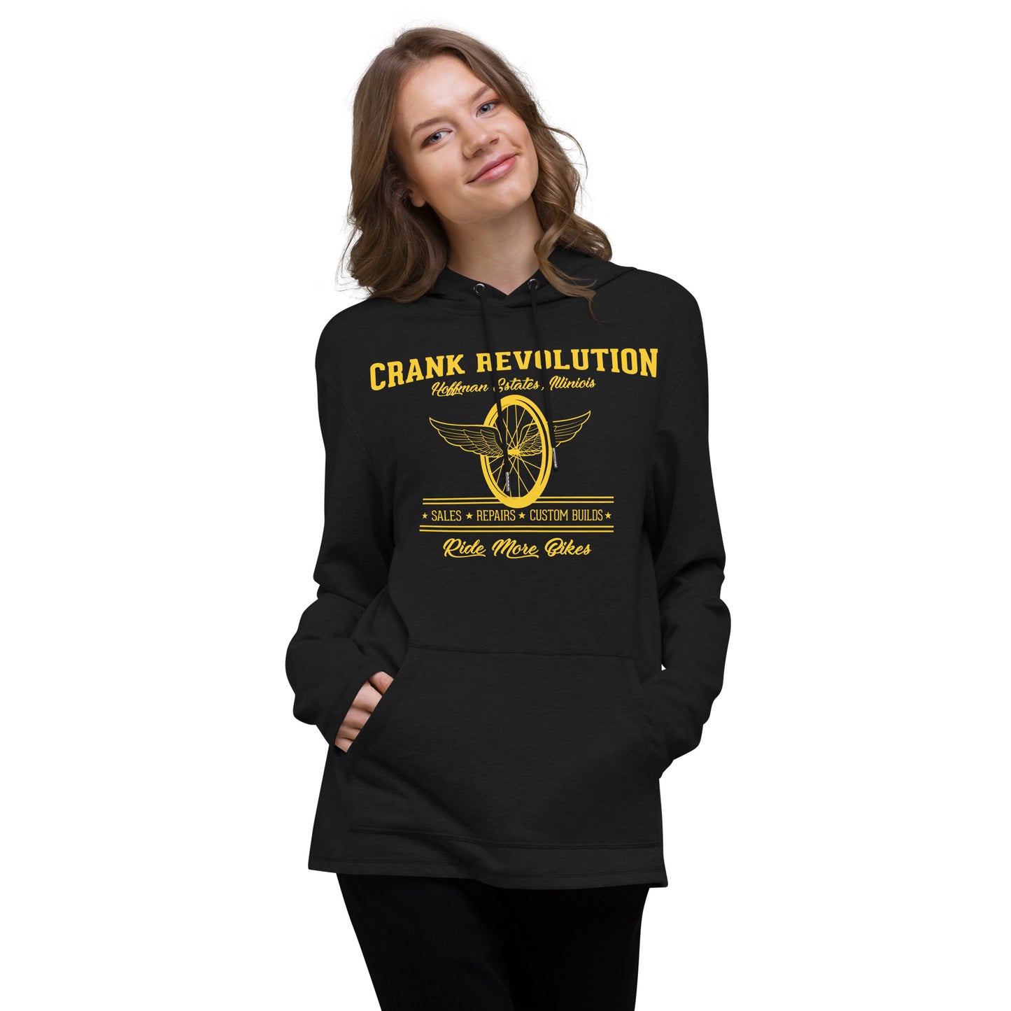 Crank Revolution Limited Edition Unisex Lightweight Hoodie