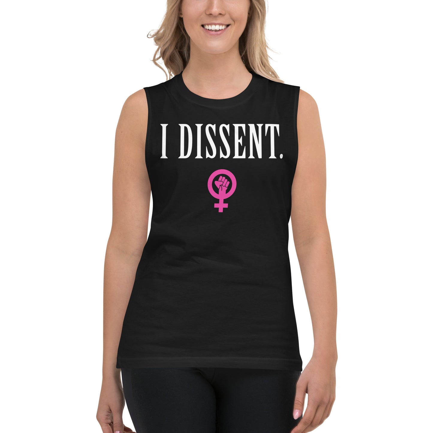 I Dissent. Women's Rights Muscle Shirt