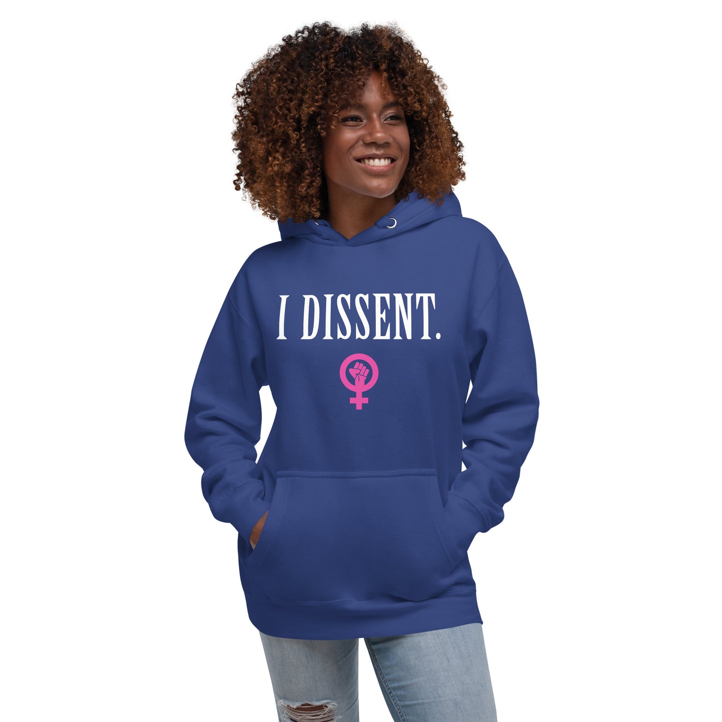 I Dissent. Women's Rights Unisex Hoodie