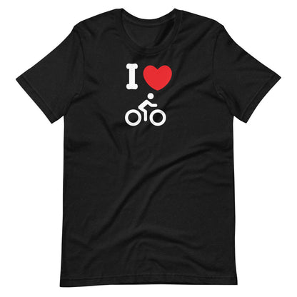 I Heart Biking Men's T-Shirt