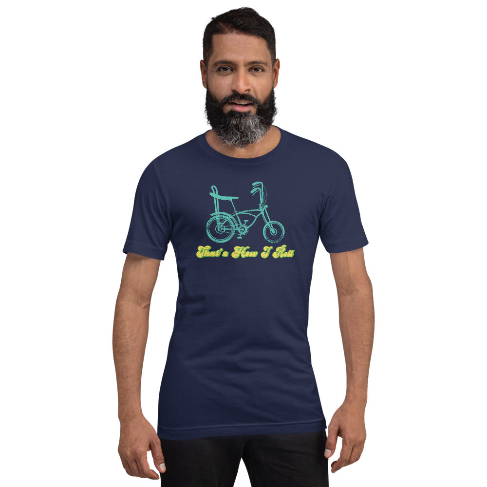 That's How I Roll Men's Retro Cycling Graphic Tee