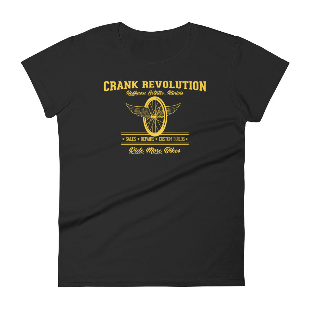 Crank Revolution Limited Edition Women's Fitted Tee