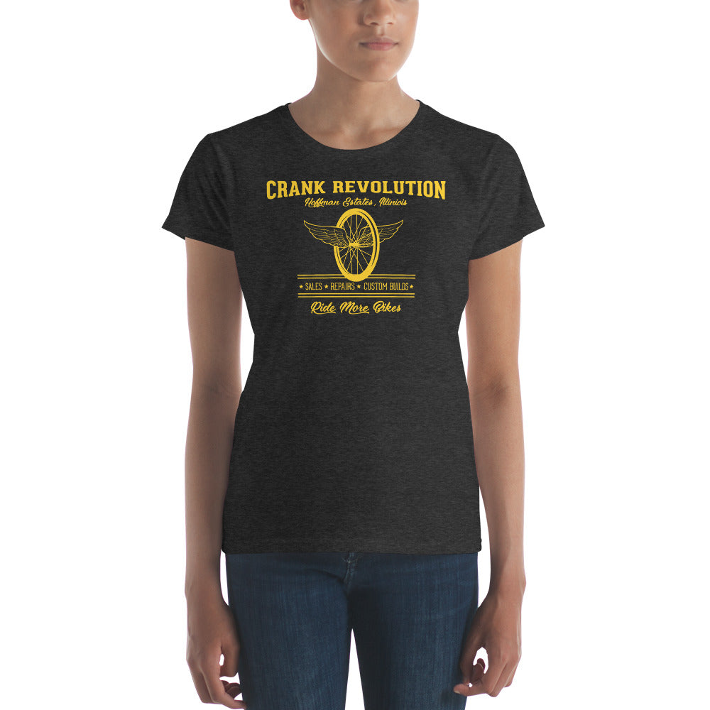 Crank Revolution Limited Edition Women's Fitted Tee