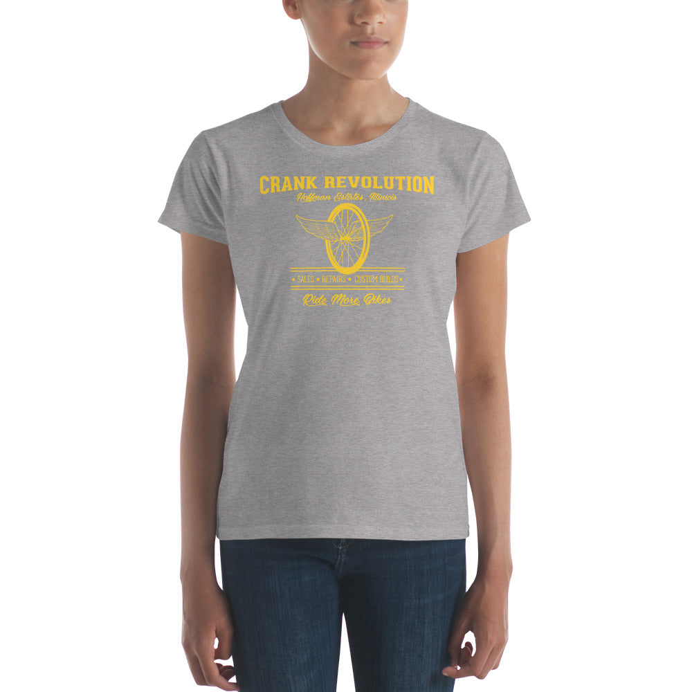 Crank Revolution Limited Edition Women's Fitted Tee