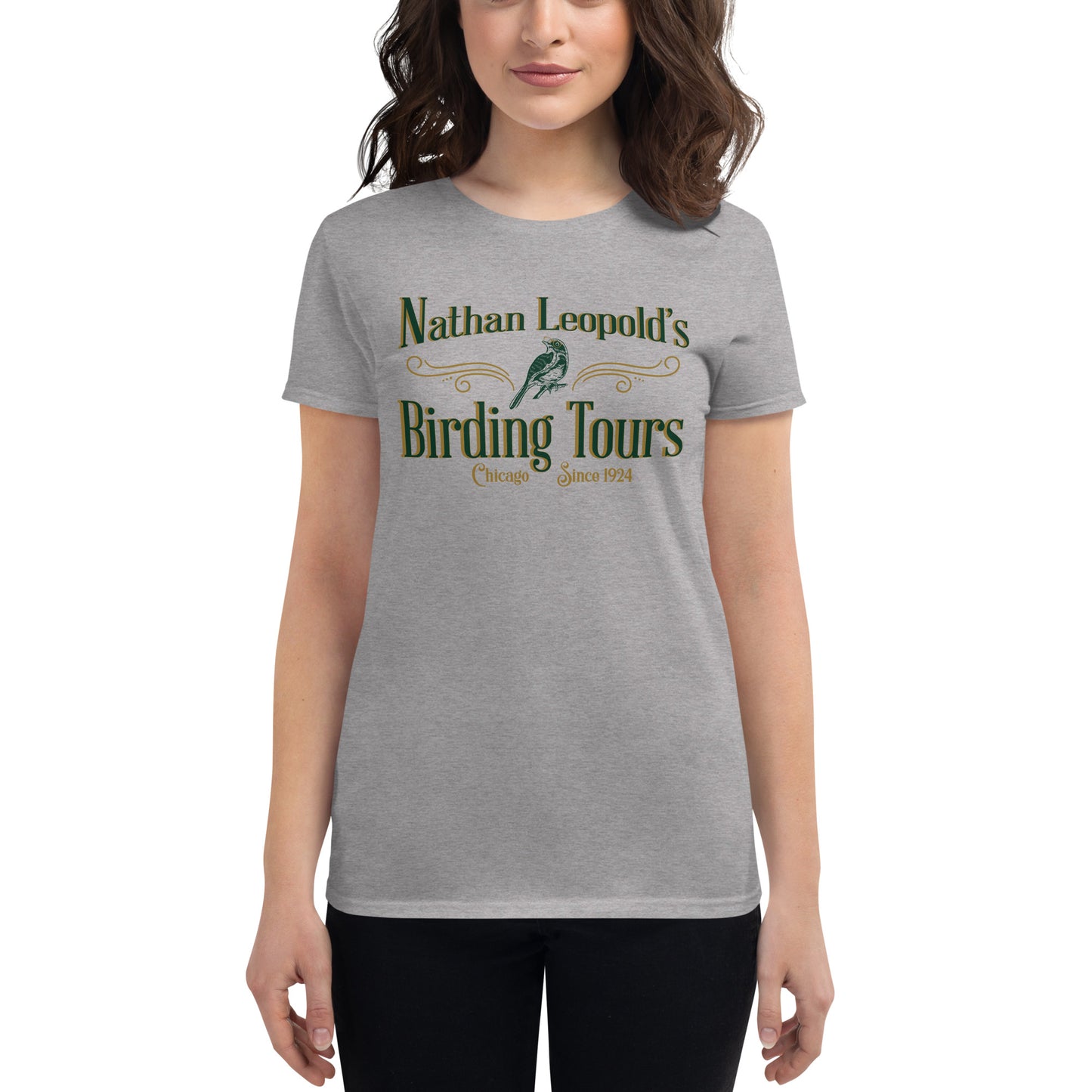 Nathan Leopold's Birding Tours Women's Fitted Tee