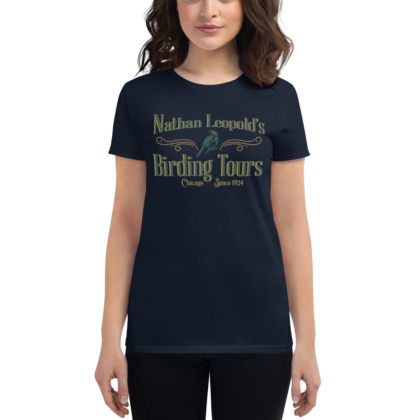 Nathan Leopold's Birding Tours Women's Fitted Tee