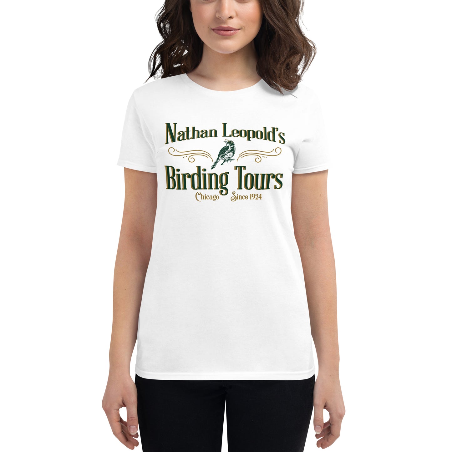 Nathan Leopold's Birding Tours Women's Fitted Tee