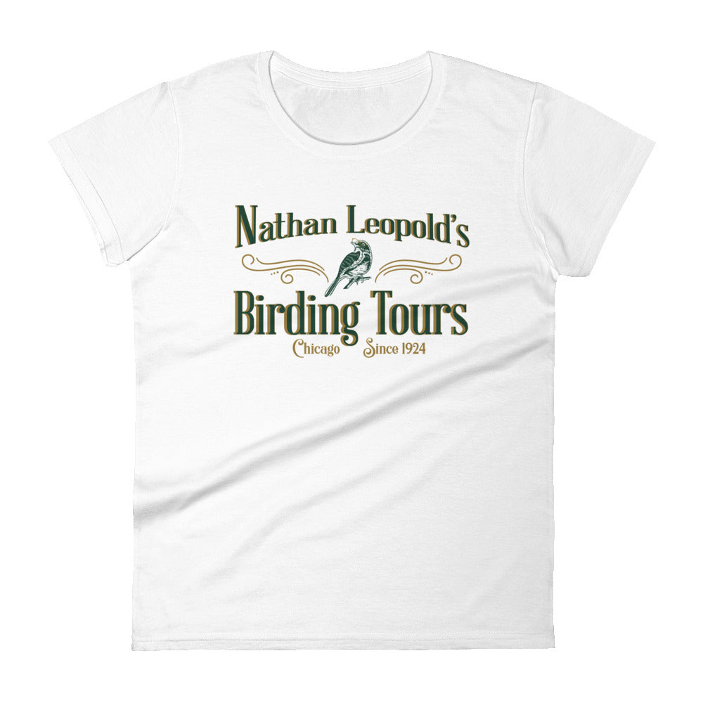 Nathan Leopold's Birding Tours Women's Fitted Tee