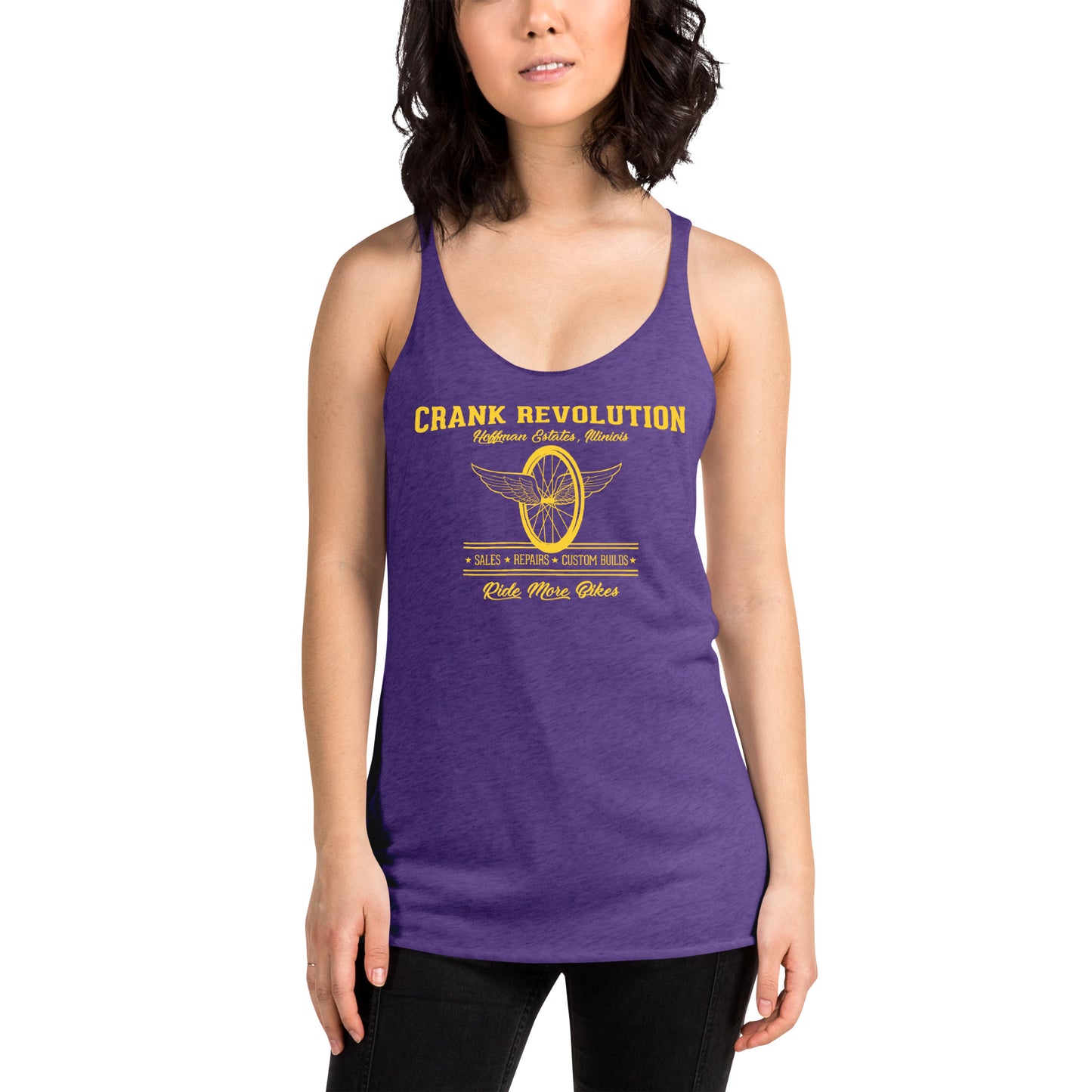 Crank Revolution Limited Edition Women's Racerback Tank