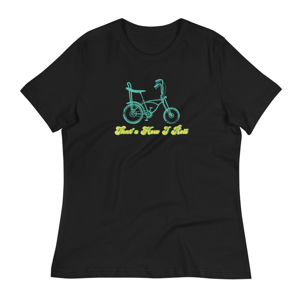 That's How I Roll Women's Retro Cycling Graphic Tee