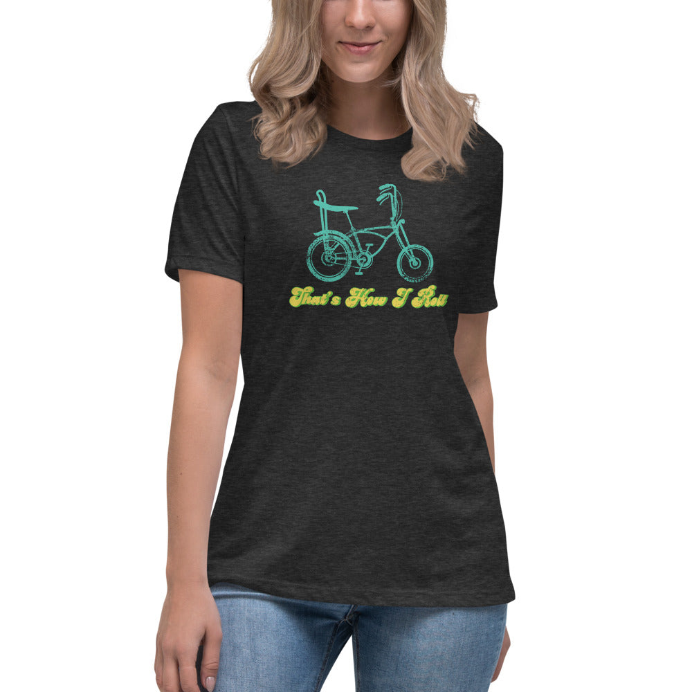 That's How I Roll Women's Retro Cycling Graphic Tee