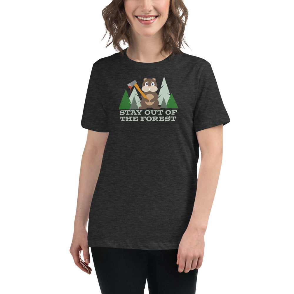 Stay Out of the Forest! Women's Graphic Tee