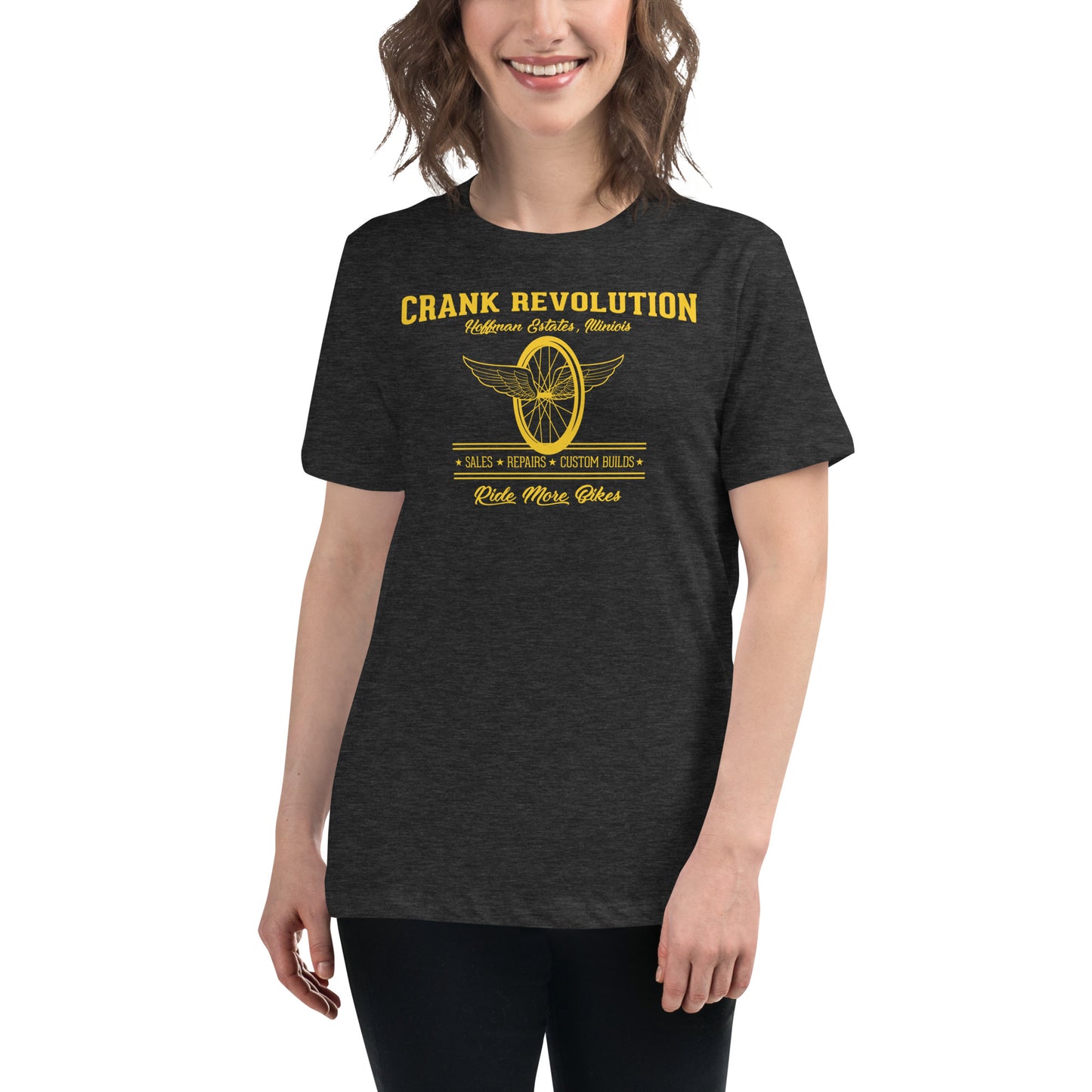 Crank Revolution Limited Edition Women's Relaxed Fit Tee