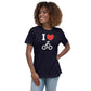 I Heart Biking Women's T-Shirt